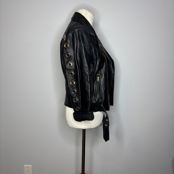 Cleobella - Black Baxter Leather Jacket - Picture 9 of 9